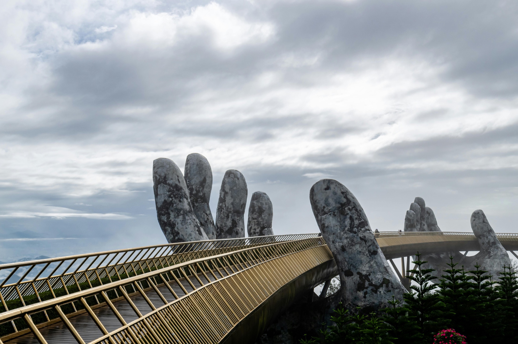 Golden Bridge in Da Nang