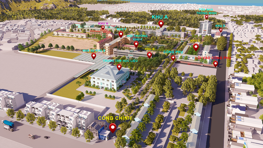 DUT campus map